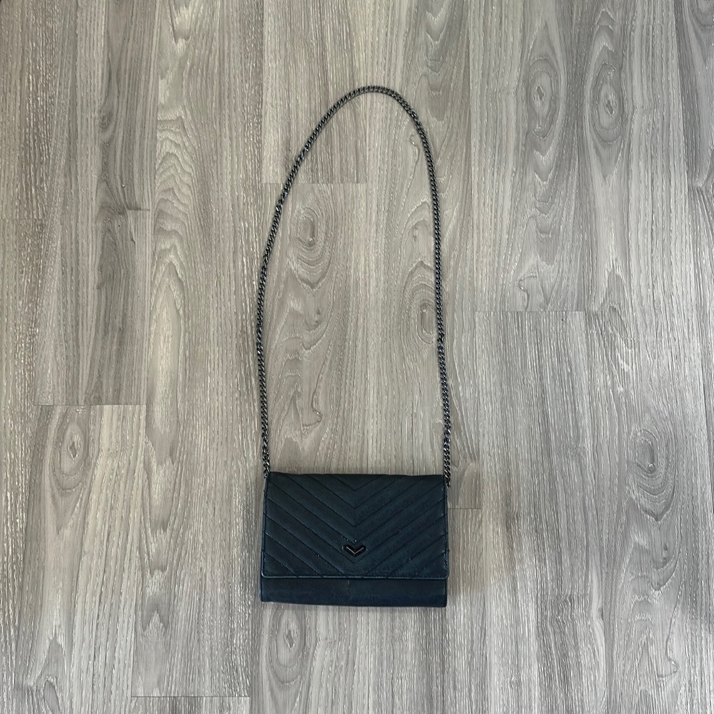 Botkier New York Quilted Leather Chain Wallet